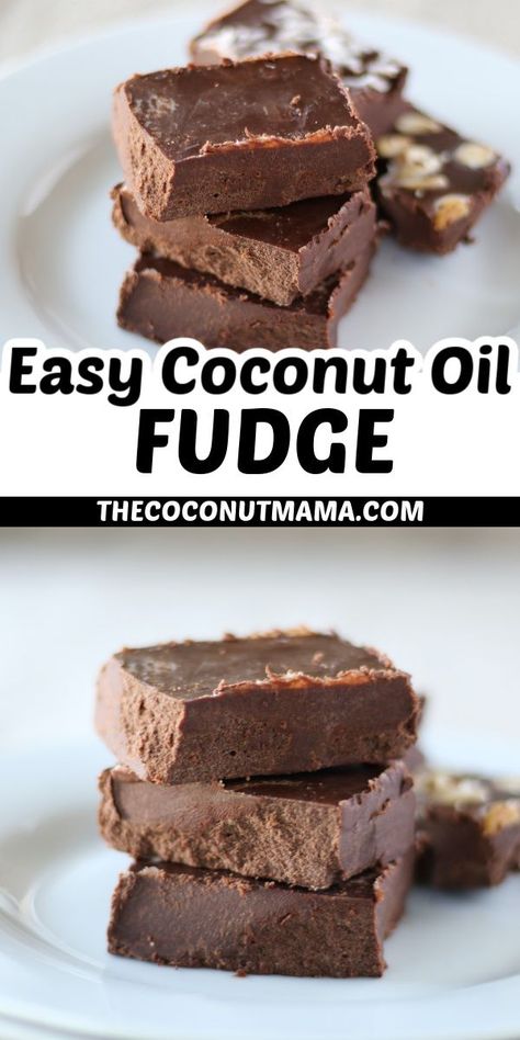 Chocolate Made With Coconut Oil, Coconut Oil Baked Goods, Coconut Oil Fudge 3 Ingredient, Recipes Using Canna Coconut Oil, Coconut Oil Chocolate Recipe, Recipes Using Coconut Oil, Coconut Oil Recipes Food, Coconut Oil Dessert Recipes, Marshmallows Frosting