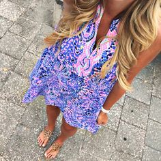 Tile Dress, Southern Preppy, Preppy Life, Lilly Pulitzer Outfits, Preppy Southern, Prep Style, Preppy Girl, Estilo Preppy, Southern Charm