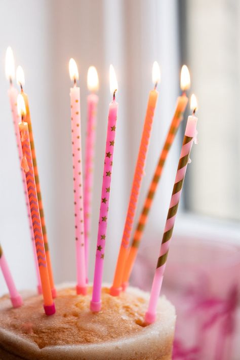 Let’s get this party glowing! This pack of cake candles is bursting with fun and fabulous colours – think pops of orange, pink and pale pink. Each candle brings its own flair to the party, featuring cheerful zigzags, cute polka dots, shimmering gold stripes and twinkling stars. Whether used as candles for a birthday cake or just an excuse for cake (because why not?), these candles are the cherry on top of any celebration. Light them up, make a wish and let the bright colours and shimmering gold do the talking. - Assorted Pink Cake Candles - Pack Of 10 - Measures: H21cm - Materials: Paraffin Wax, Cotton Wick & Plastic - Pack Of 10 Cake Candles, Twinkling Stars, A Birthday Cake, Candle Cake, Pink Cake, Cherry On Top, Paraffin Wax, Gold Stripes, Bright Colours