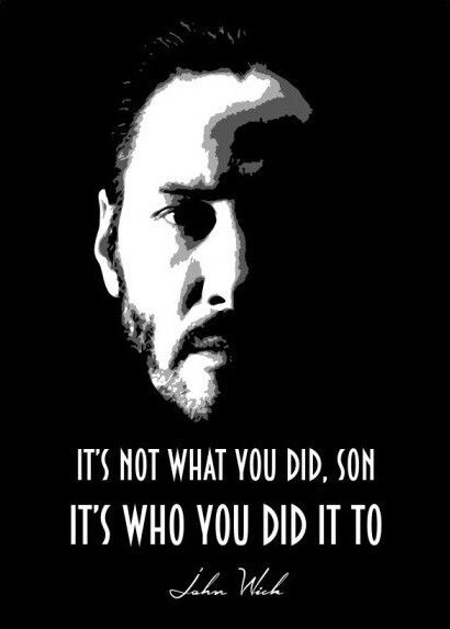 JOHN WICK John Wick Quotes, Funny Face Movie, John Wick Hd, Keanu Reeves Quotes, John Wick Movie, Keanu Reeves John Wick, Best Movie Lines, Keanu Charles Reeves, The Boogeyman