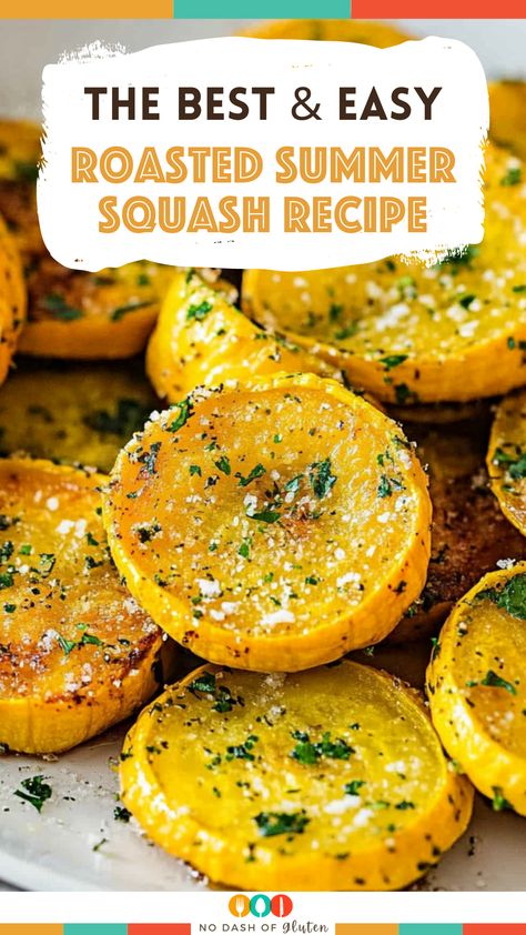 Sliced Squash Recipes, Yellow Squash In Oven, Oven Baked Squash, Squash Recipes Yellow, Baked Yellow Squash Recipes, Baked Yellow Squash, Best Spaghetti Recipes, Roasted Yellow Squash, Squash In Oven