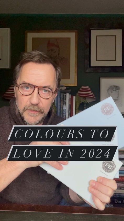 Farrow & Ball | Colours to fall in love with in 2024.   For his first video of the year, @paddy_od_1 is sharing three colour families to consider for your… | Instagram Farrow And Ball Basement, Churlish Green Farrow And Ball, Very De Terre Farrow And Ball, Farrow And Ball Pale Powder 204, Picture Gallery Red Farrow And Ball, Colour Of The Year 2024, Kittiwake Farrow And Ball, Farrow And Ball Neutrals, London Clay Farrow And Ball