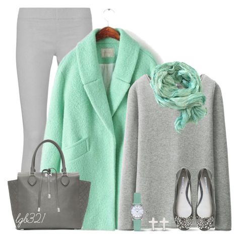 "Mint & Gray" by lgb321 ❤ liked on Polyvore featuring Joseph, Uniqlo, Michael Kors, Jennifer Zeuner, Emporio Armani, grey, mint and gray Mint Outfit, Soft Summer Palette, Saturday Outfit, Silver Color Scheme, Clear Spring, Closet Colors, True Winter, Work Flow, Summer Morning