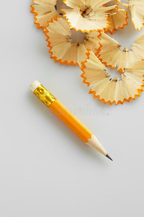 Pencil shavings. Sharpened pencil on white background. High angle view , #ad, #Sharpened, #pencil, #Pencil, #shavings, #white #ad All White Background, Pencil Shavings, Copperplate Calligraphy, Indoor Photography, Drawing Wallpaper, High Angle, School Photography, Camera Hacks, Pencil Sharpener