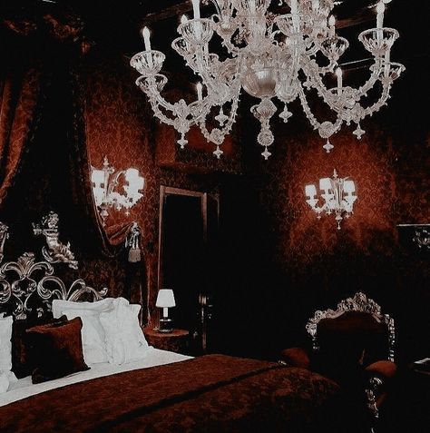 Vampire Castle, Victorian Vampire, Gothic Bedroom, Victorian Aesthetic, Gothic Vampire, Gothic Aesthetic, The Gothic, Goth Aesthetic, Gothic House