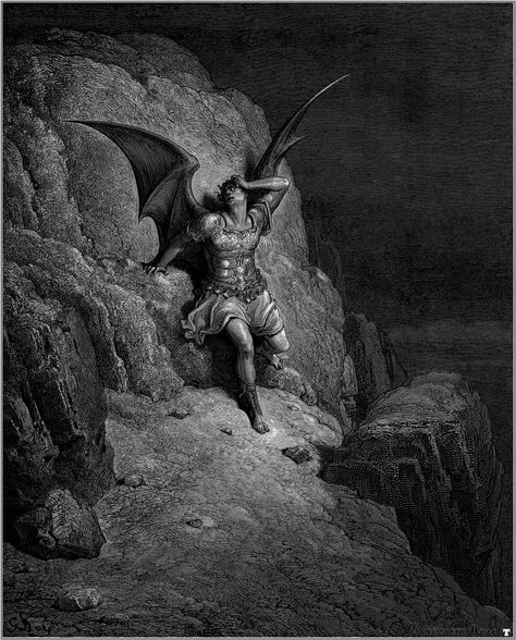 Arte Indie, Arte Peculiar, Paradise Lost, Rennaissance Art, Gustave Dore, Occult Art, Biblical Art, Art Simple, Art Video