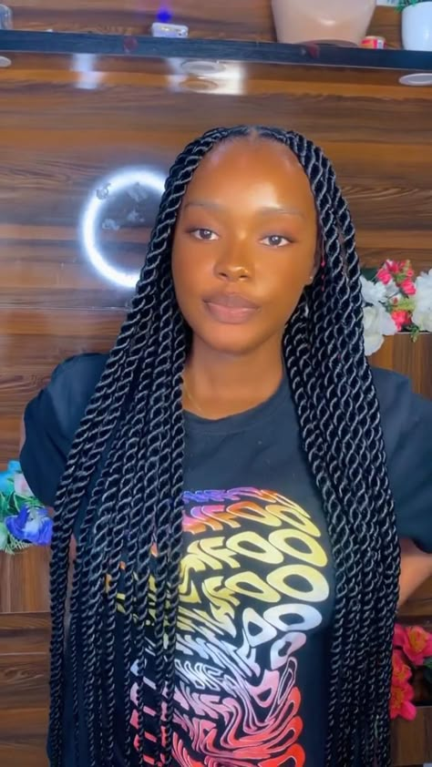 Big Twist Braids, Wool Hairstyles, Big Twist Braids Hairstyles, Braids Quick, Twist Braids Hairstyles, Brazilian Wool Hairstyles, Brazilian Wool, Latest Braided Hairstyles, Short Hair Twist Styles