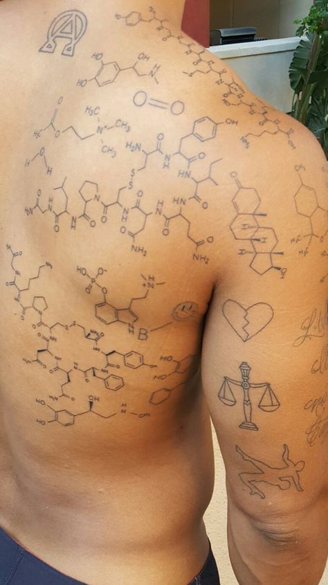 Molecule tattoo Acetylcholine Molecule, Symbol Tattoos With Meaning, Molecule Tattoo, Organic Molecules, Molecular Structure, Symbolic Tattoos, Tattoos With Meaning, Tattoos And Piercings, Piercings