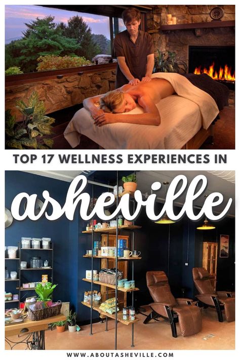 Best Spas and Wellness Experience in Asheville | Spas and Wellness Experience in Asheville, NC | Asheville Spas | Asheville Treatments | Wellness in Asheville | Where to Relax in Asheville, NC | Amazing Spas in Asheville, NC | Self-care in Asheville | Top Spas in Asheville #asheville #ashevillespa #ashevilletreatments #ashevilleselfcare #wellnessinasheville #relaxatasheville #ashevillenc #northcarolina Asheville Spa, Wellness Experience, North Carolina Travel, Best Spa, Asheville Nc, Local Food, Asheville, Art Galleries, Places To See