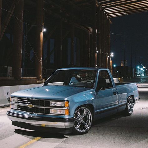 Chevy Trucks 90s, 89 Chevy Truck, 90s Chevy Trucks Lowered, Obs Chevy Paint Jobs, Chevy S10 Lowered, 2000 Chevy Silverado 1500 Single Cab, Chevy Obs Single Cab, 1996 Chevy Silverado 1500, Lifted Obs Chevy