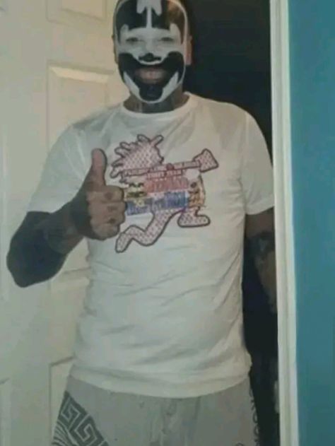 shaggy2dope, icp, insane clown posse Shaggy 2 Dope No Makeup, Icp Pfp Icon, Icp Shaggy, Hello Kitty Invitation Card, Shaggy 2 Dope, Insane Clown Posse Albums, What Is A Juggalo, Juggalo Family, To Catch A Predator