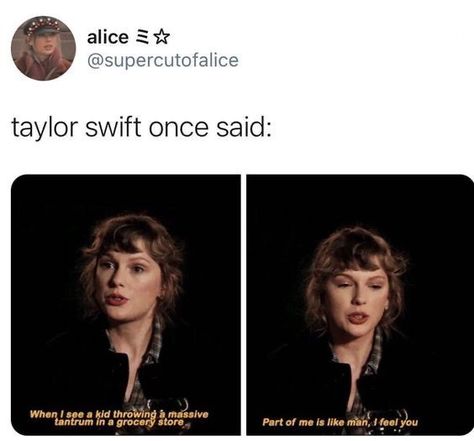 Taylor Swift Once Said, Taylor Funny, Taylor Swift Jokes, Taylor Swift Fan Club, Swift Facts, Taylor Swift Cute, Taylor Swift Facts, Taylor Swift Funny, Taylor Swift Videos