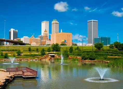 Tulsa Oklahoma relocation Best Home Security System, Best Home Security, River Park, Tulsa Oklahoma, Remote Workers, Art Deco Architecture, American Cities, Sunshine State, Route 66