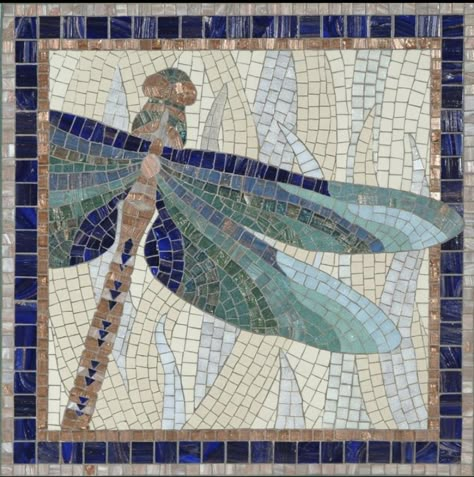 Mosaic Art Inspiration, Mosaic Dragonfly, Dragonfly Mosaic, Dragonfly Artwork, Mosaic Stones, Mosaic Tray, Dragonfly Wall Art, Turkish Mosaic Lamp, Tile Mosaics