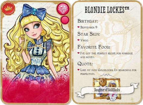 Of the four types of rewards to obtain on the Ever After High website, the cards are the most... Ever After High Names, Ever After High Party, Blondie Lockes, Yellow Characters, Ever After High Characters, Ashlynn Ella, Everafter High, Lizzie Hearts, Ever After High Dolls