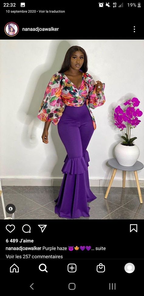 Velvet Two Piece Outfit Skirt, Palazzo And Top Nigeria, 2 Pieces Trouser And Top, Chic Dress Outfits, Dresses African Fashion, Classy Gowns, 2piece Outfits, Chic Dress Classy, African Fashion Ankara