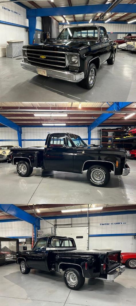 1978 Chevrolet C10 Stepside Scottsdale * Tuned Port Injection! Beautiful Resto! 1978 Chevy C10, Wood Truck Bedding, Chevy C10 Stepside, C10 Stepside, Chevy Trucks For Sale, Vintage Chevy Trucks, Red Bench, Pickup Trucks For Sale, Chevy Stepside