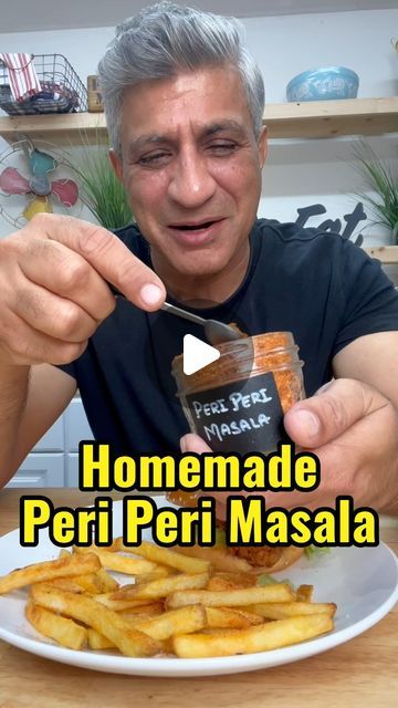 Peri Peri Fries Recipe, Peri Peri Masala Recipe, Peri Peri Masala, Peri Peri Fries, Masala Fries, French Fries Recipe, Masala Spice, Peri Peri, Pot Luck