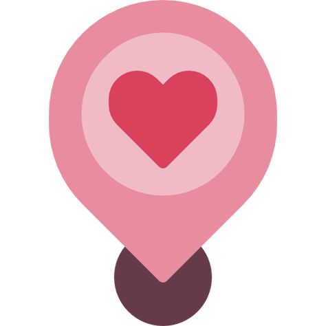 Location free vector icon designed by mynamepong Location Icon Aesthetic, Location Logo, Baby Shower Scrapbook, Paper Cutout Art, Location Icon, Birth Cards, Pink Icons, Valentine Stickers, Cute App