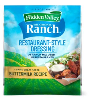 Hidden Valley® | Ranch Salad Dressing, Products, Recipes & More Ranch Dips, Hidden Valley Ranch Packet, Hidden Valley Recipes, Ranch Dressing Packet, Buttermilk Recipe, Kitchen Videos, Ranch Recipes, Second Kitchen, Dip Mixes