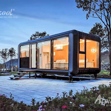 New Mobile Homes, Modular Housing, Prefab Cabins, Casa Container, Container Design, Modern Tiny House, Prefabricated Houses, Tiny House Decor, Container House Design