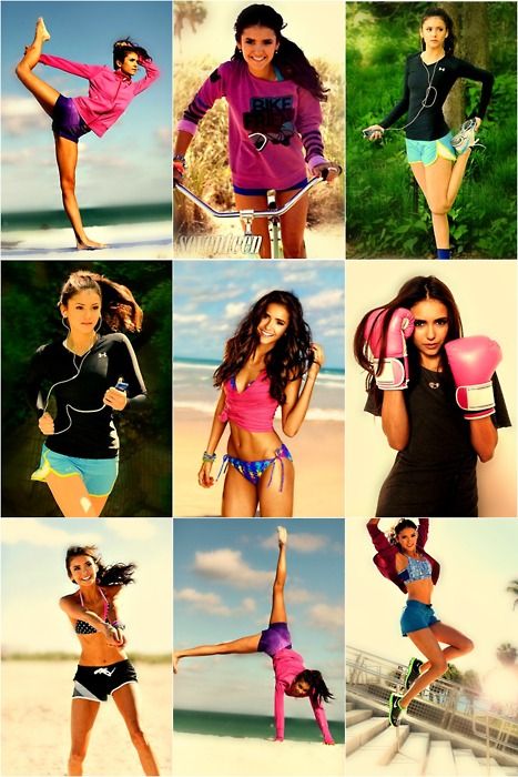 work Nina Dobrev Fitness, Healthy Challenge, Motivational Board, Fit Girl Motivation, Celebrity Workout, Health Nut, Take Care Of Your Body, Healthy Brain, Confidence Tips