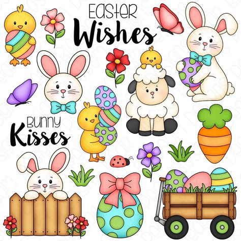 Easter Wishes 🌷🐇 . . . . . . #clipart #clipartset #handdrawn #noaiart #create #cuteillustrations #easterbunny #cardmaking #PearBlossomDesigns Spring Bunnies, Pear Blossom, Easter Clipart, Easter Wishes, Spring Bunny, Blossom Design, Artwork Images, Teaching Materials, Digital Scrapbooking Kits