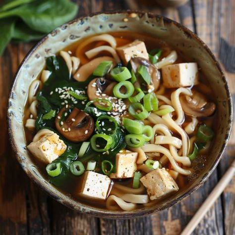 Learn how to make delicious and comforting Miso Nikomi Udon, a Japanese noodle dish made with miso broth and udon noodles. Perfect for cozy nights! Tofu Udon, Miso Udon, Japanese Noodle Dish, Udon Recipe, Udon Noodle Soup, Miso Broth, Red Miso, Noodle Dish, Japanese Noodles