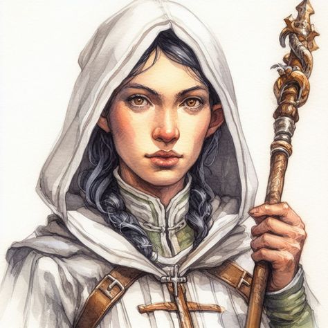 Halfling Cleric, Dnd Portraits, Role Playing Game, Character Portraits, Role Playing, Roleplaying Game, Elf, Character Art, Quick Saves