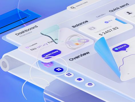 CilupBANK - Financial Dashboard 3D by Haraki for Vektora on Dribbble Motion Design Trends, Solving Problems, Banking App, Isometric Illustration, Graphic Design Tools, Dashboard Design, Learning Design, Screen Design, Ads Creative