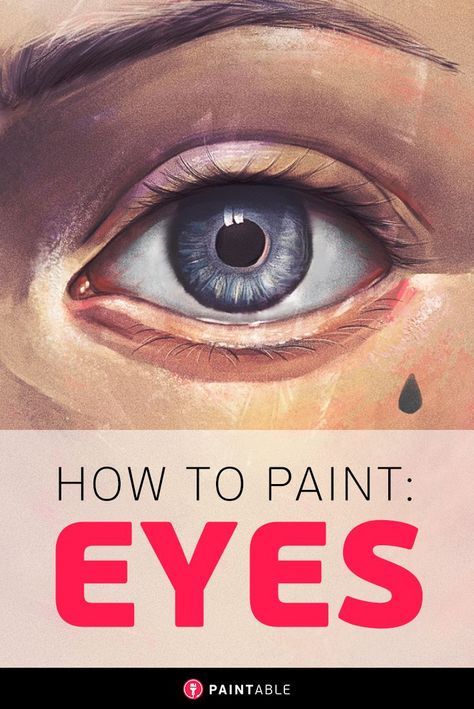 The 4-Step Method to Painting Perfect Eyes... Every Time! Oil Painting Eyes Step By Step, How To Paint Eyes Acrylic Step By Step, Paint Eyes Acrylic, How To Paint Eyes, Paint Eyes, Painting Eyes, Learning To Paint, Painting Realistic, Realistic Eyes