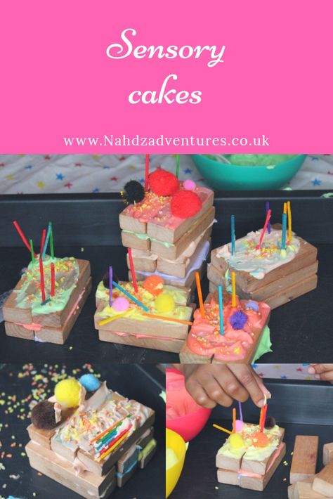 Birthday Themed Activities Eyfs, Eyfs Birthday Activities, Kids Cooking Party, Shaving Foam, Jenga Blocks, Kids Cafe, Homeschool Crafts, Birthday Activities, Kids Blocks