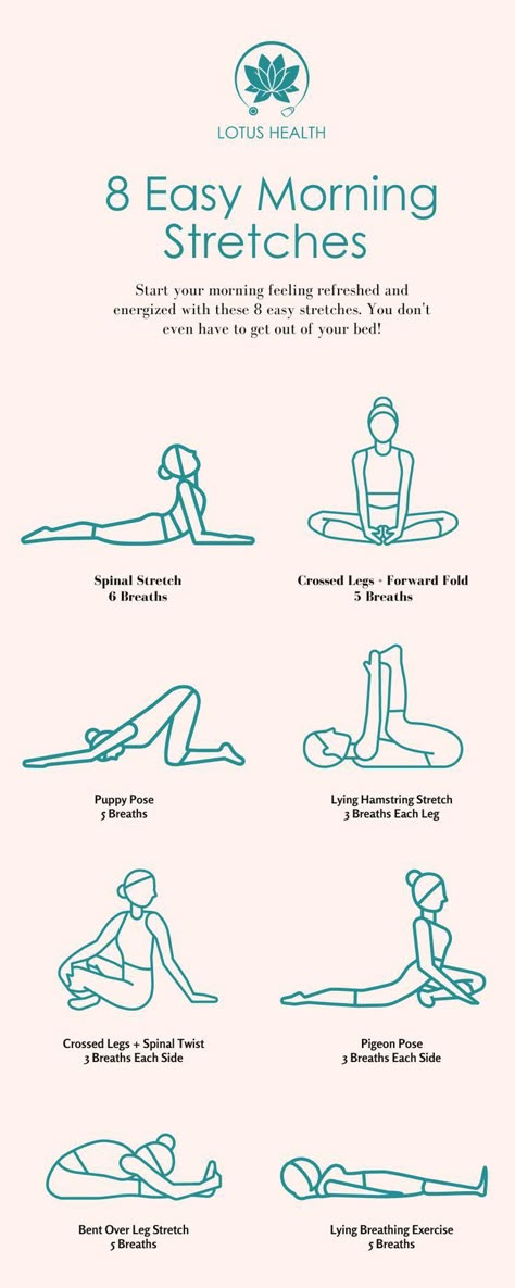 Easy Morning Stretches, Easy Morning Workout, Bolesti Chrbta, Morning Yoga Routine, Morning Stretches, Easy Morning, Relaxing Yoga, Quick Workout Routine, Trening Fitness