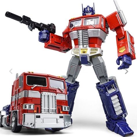 Optimus Prime Toy, Transformers Masterpiece, Transformers Optimus, Transformers Optimus Prime, Cool Robots, Transformers G1, Transformers Toys, Transformer Robots, Robot Toy