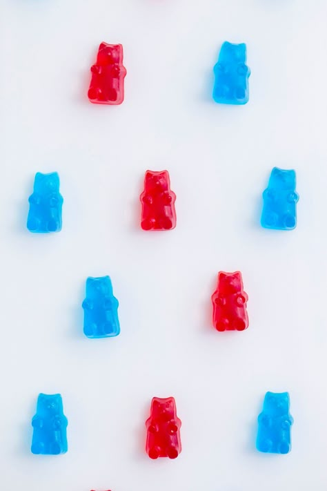 Homemade Gummy Bears with Jello - Mind Over Munch Jello Gummy Bear Recipe, Jello Gummy Bears, Keto Jello, Canna Recipes, Gummy Bear Recipe, Making Gummy Bears, Pineapple Jello, Peach Jello, Homemade Gummy Bears