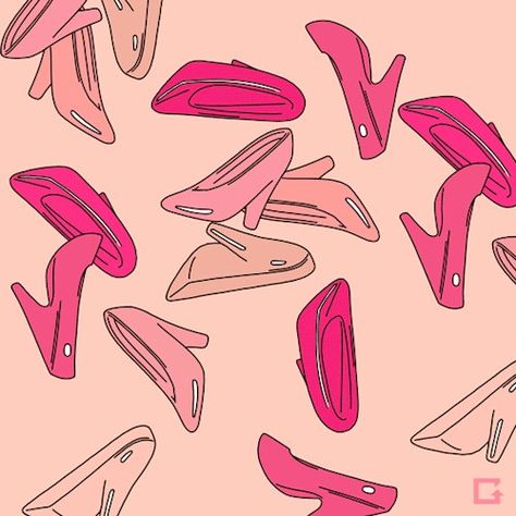 Gif Pink, Shoes Gif, Barbie Tumblr, Gif Fashion, 90s Glam, Barbie 90s, Pink Inspiration, Barbie Theme, Barbie Shoes