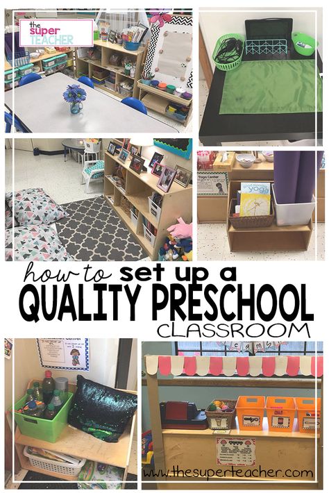 Preschool Classroom Setup, Classroom Arrangement, Preschool Rooms, Prek Classroom, Preschool Centers, Classroom Centers, Classroom Layout, Toddler Classroom, Super Teacher