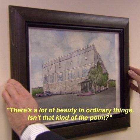 Beauty In Ordinary Things, Love Actually Movie, Best Of The Office, Ending Quotes, Best Movie Quotes, The Office Show, Worlds Best Boss, Office Quotes, Best Boss