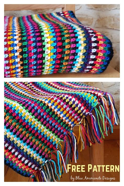 Lucky Dip Blanket Free Crochet Pattern Crochet Blanket Leftover Yarn, Scrap Yarn Crochet Blanket Pattern Free, Crochet Mood Blanket, Yarn Projects Crochet, Crochet Quilt Pattern, Scrap Crochet, Zig Zag Crochet, Scrap Yarn Crochet, Crochet Mermaid Tail