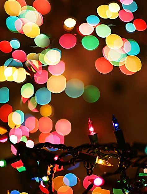 When I get a new camera for christmas I'm definitly taking a picture of our tree lights like this... Witch Life, Bokeh Photography, Christmas Time Is Here, Christmas Photography, Noel Christmas, Merry Little Christmas, Twinkle Lights, Holiday Lights, Christmas Joy