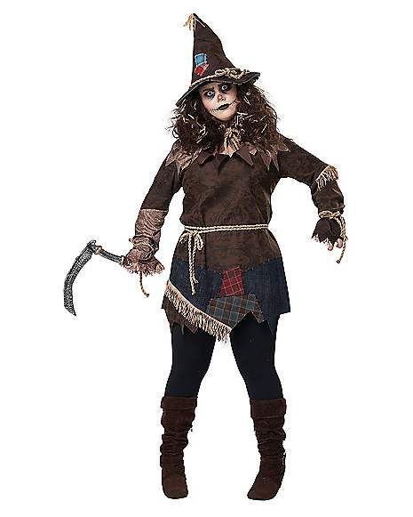 Adult Creepy Scarecrow Plus Size Costume - Spirithalloween.com Creepy Scarecrow Costume, Scary Scarecrow Costume, Creepy Scarecrow, Halloween Costumes Scarecrow, Scary Scarecrow, Crow Costume, Scarecrow Hat, Scarecrow Costume, Creepy Costumes