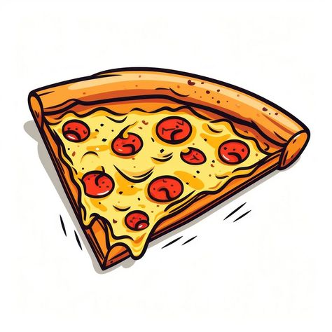 Pizza Animation, Pizza Animated, Pizza Cartoon, Cartoon Food, Pizza Slice, Animated Images, 2d Animation, Art Clothes, Free Image