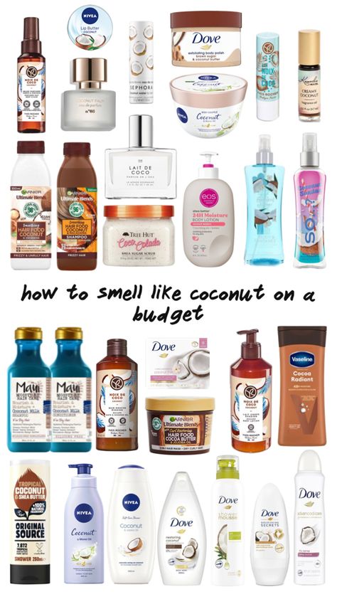 How To Smell Like Coconut, Smell Like Coconut, Nivea Lip Butter, Makeup Images, Body Smells, Coconut Butter, Lip Butter, Hair Food, Shower Routine