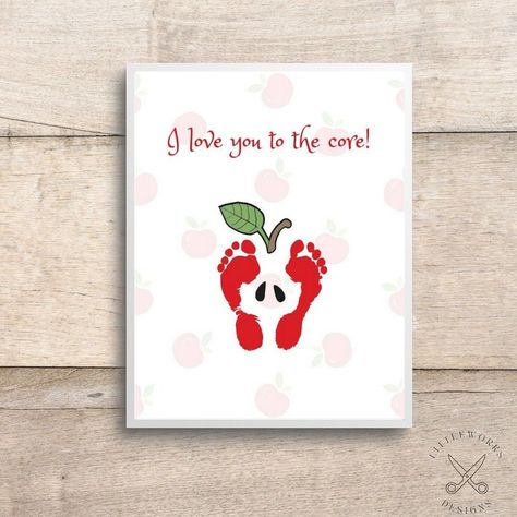 Little Feet, Big Love: Baby Footprint Art Projects Foot Print Crafts For Kids, Toddler Footprint Art, Edit Watermark, Craft Toddler, Baby Handprint Art, Baby Handprint Crafts, Baby Footprint Art, Baby Artwork