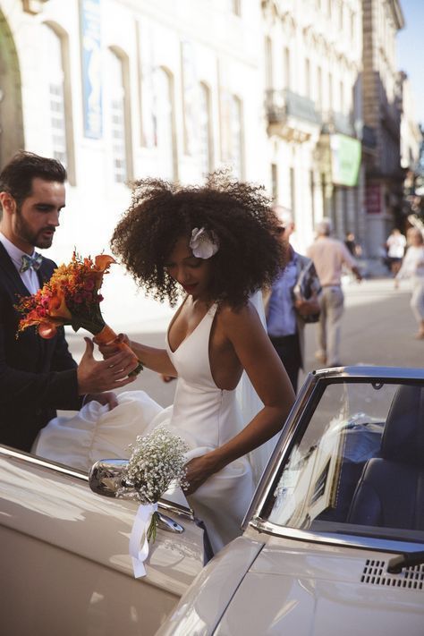 Natural Hair Wedding, Natural Hair Bride, Interacial Couples, Black Bride, Dream Wedding Ideas Dresses, Wedding Guest Looks, Interracial Couples, Wedding Guest Outfit Summer, Wedding Goals