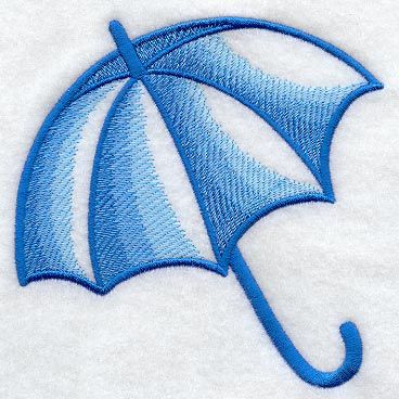 Rainy Day Umbrella design (C3338) from www.Emblibrary.com Rainy Day Umbrella, Season Embroidery, Nautical Embroidery, Décor Table, Umbrella Design, Summer T Shirts, Umbrella Designs, Machine Embroidery Applique, Embroidery Library