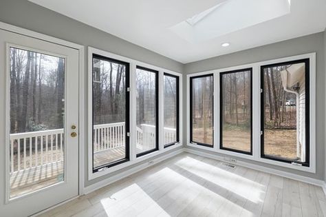 Sunroom Flooring Ideas That Works Best for Homes Enclosed Sunroom Ideas, Sunroom Flooring Ideas, Sunroom Doors, Sunroom Flooring, Interior Door Installation, Sunroom Remodel, Installing Exterior Door, Installing Recessed Lighting, Custom Shower Doors