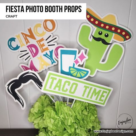 Unforgettable Fiesta Photo Booth Props Easy DIY Craft Fiesta Photo Booth Props, Fiesta Photo Booth, Witch Ball, Flower Pedals, Taco Time, Easy Diy Decor, Traditional Ornaments, Ornament Hooks, Booth Props