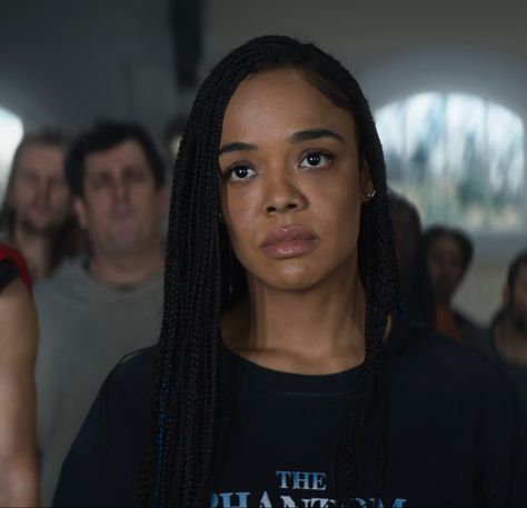 Tessa Thompson Valkyrie Icon, King Valkyrie, Mcu Icons, Derek Morgan, Thor Love And Thunder, Love And Thunder, Small Braids, Tessa Thompson, Oc Ideas