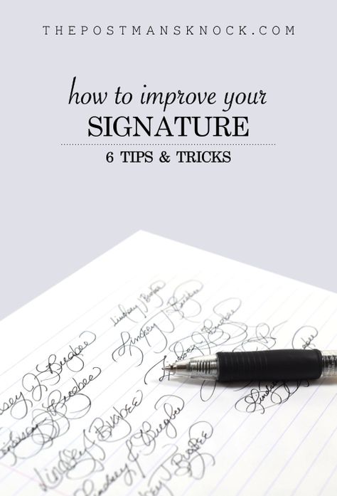 Your signature is how you present yourself to the world on paper! Here, I’ll share some tips to help you improve your signature! Signatures Ideas Handwriting, Letters Tattoo, Letters Ideas, Improve Your Handwriting, Improve Handwriting, Signatures Handwriting, Cool Signatures, Doodle Fonts, Signature Ideas